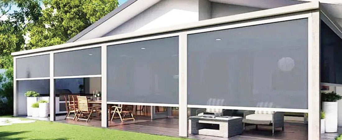 Different Light Transmittance Fabrics for Outdoor Windproof Roller Shades