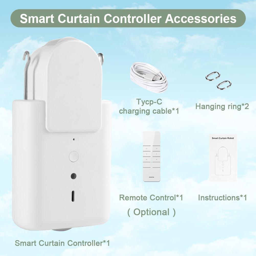 ZSHINE Heavy-Duty Curtain Double Tracks with Automatic Curtain Robot - ZSHINE - Smart Shining Your Life