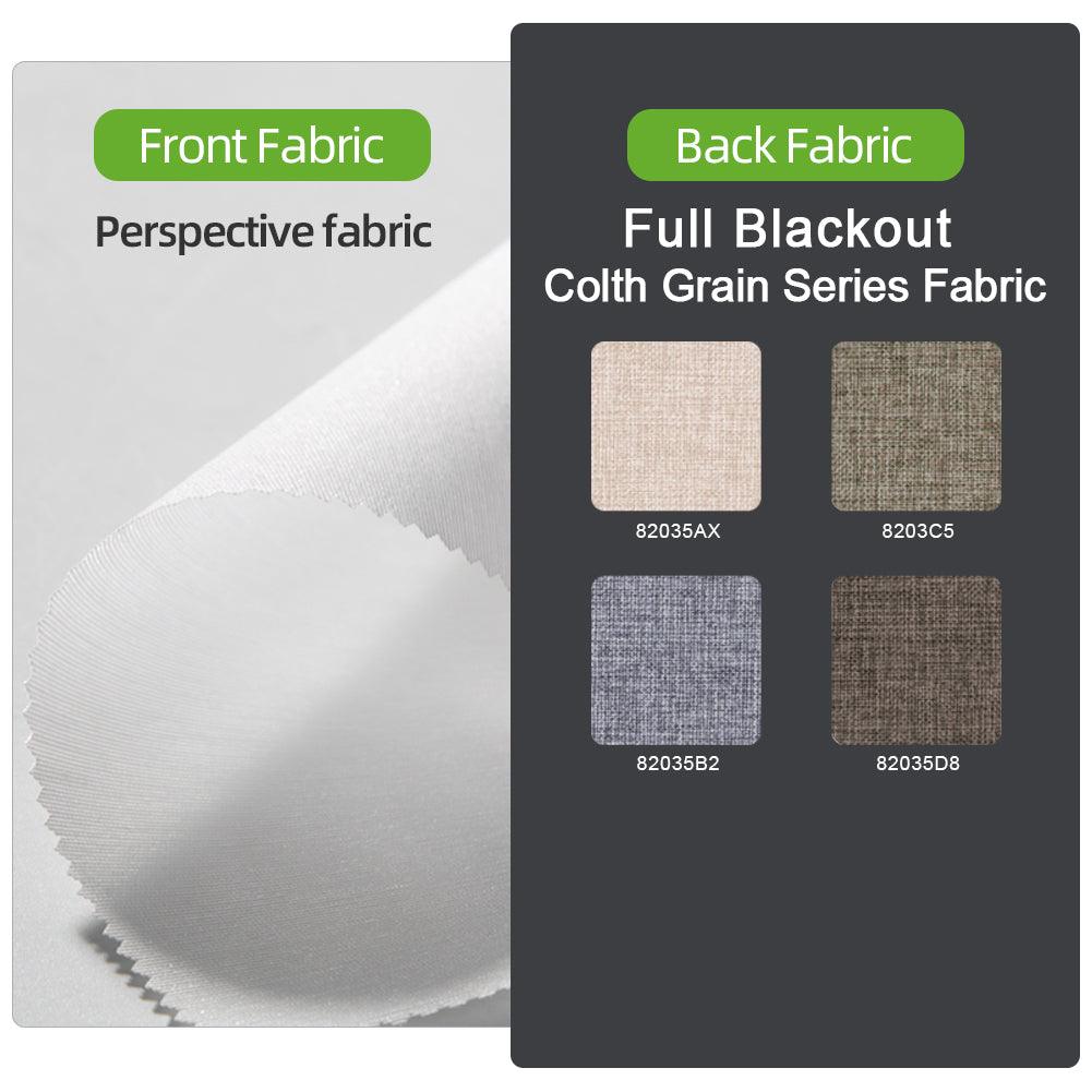 ZSHINE Manual Day and Night Roller Blinds (Jacquard Fabric) - ZSHINE - Smart Shining Your Life