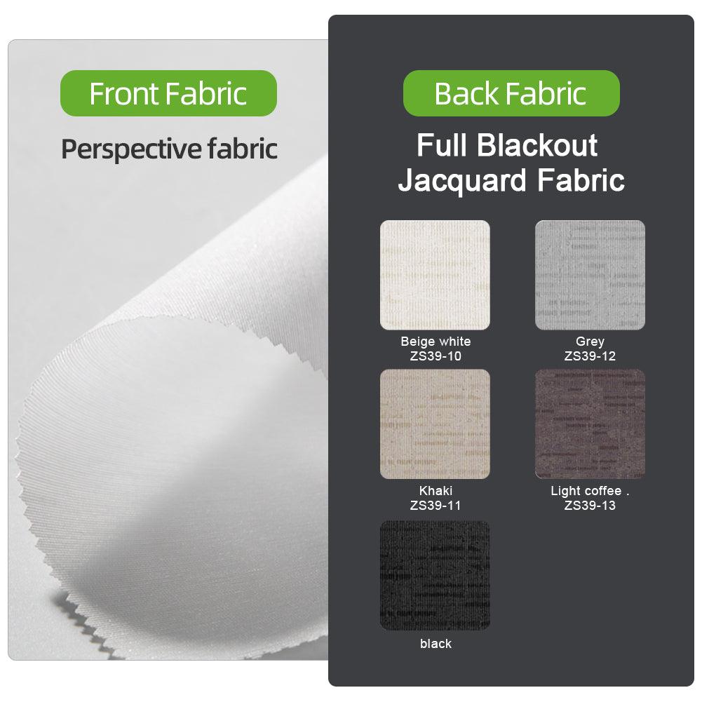 ZSHINE Manual Day and Night Roller Blinds (Jacquard Fabric) - ZSHINE - Smart Shining Your Life