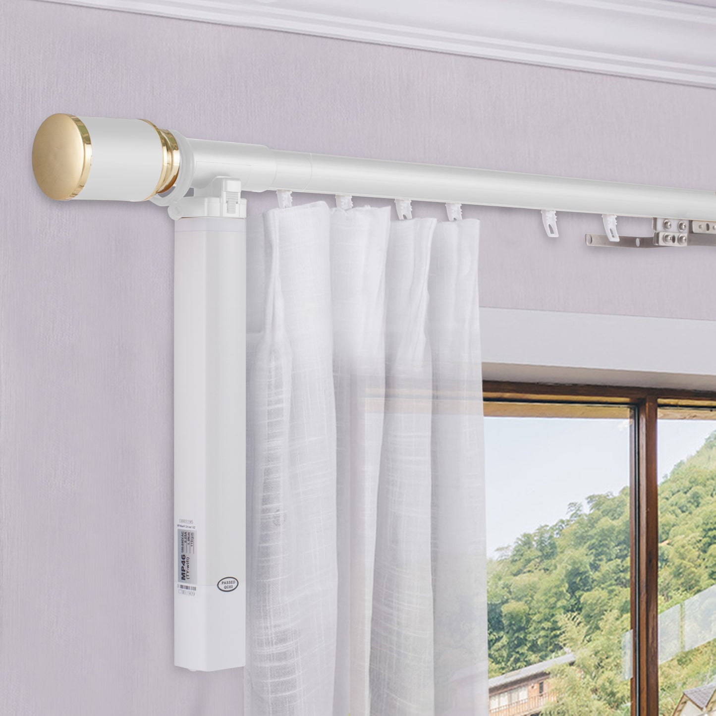 ZSHINE Electric Curtain Pole