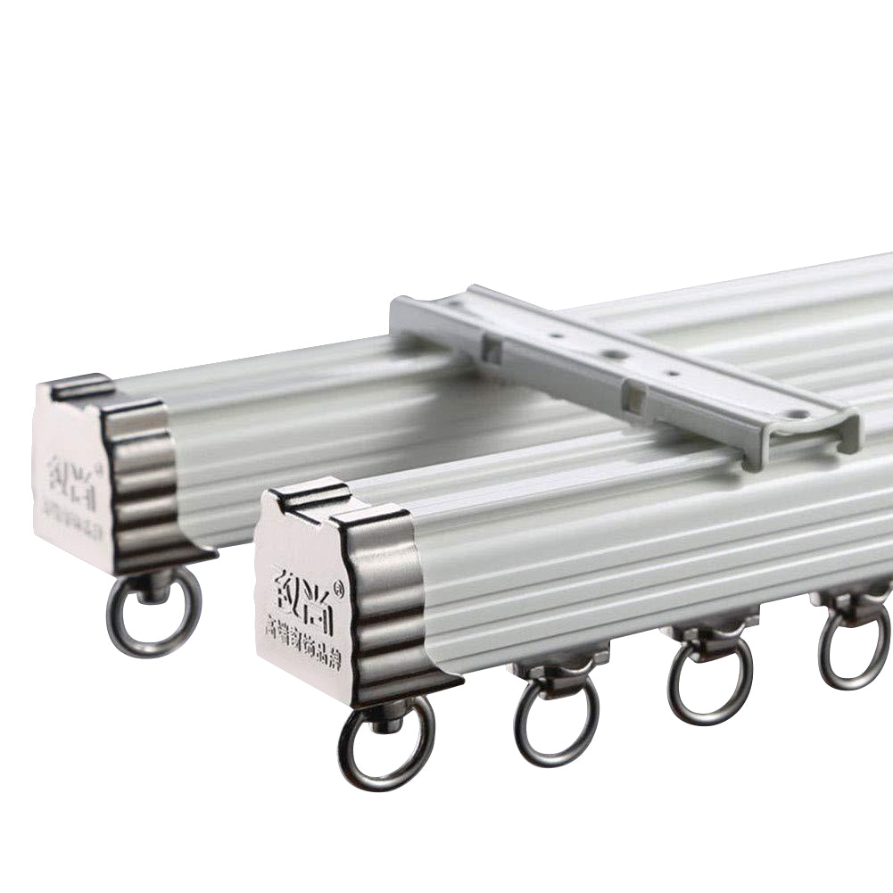 ZSHINE Heavy-Duty Curtain Double Tracks with Automatic Curtain Robot