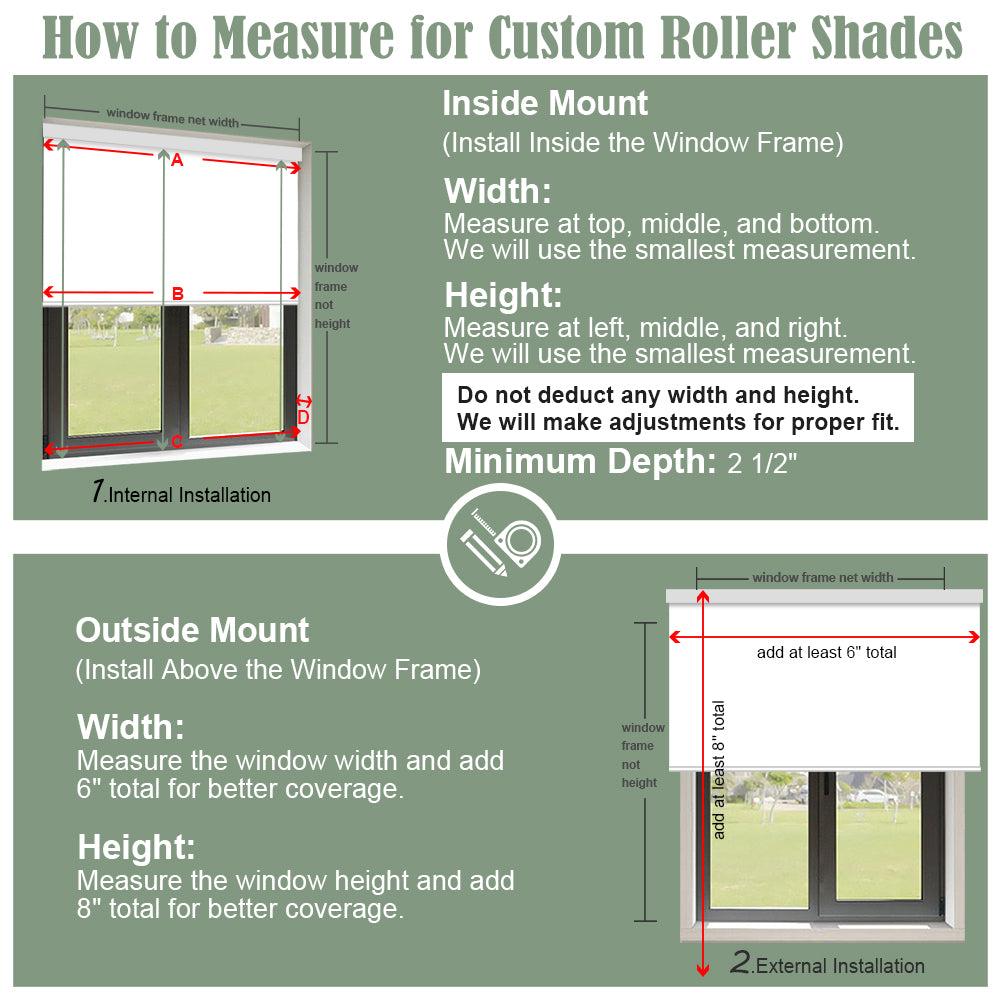 ZSHINE Motorized Full Blackout Roller Shades Solid Fabric