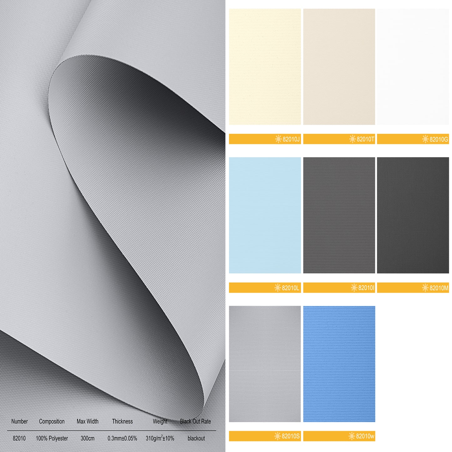 ZSHINE Motorized Full Blackout Roller Shades