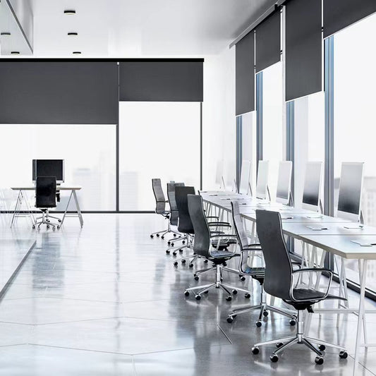 ZSHINE Motorized Blackout Roller Shades