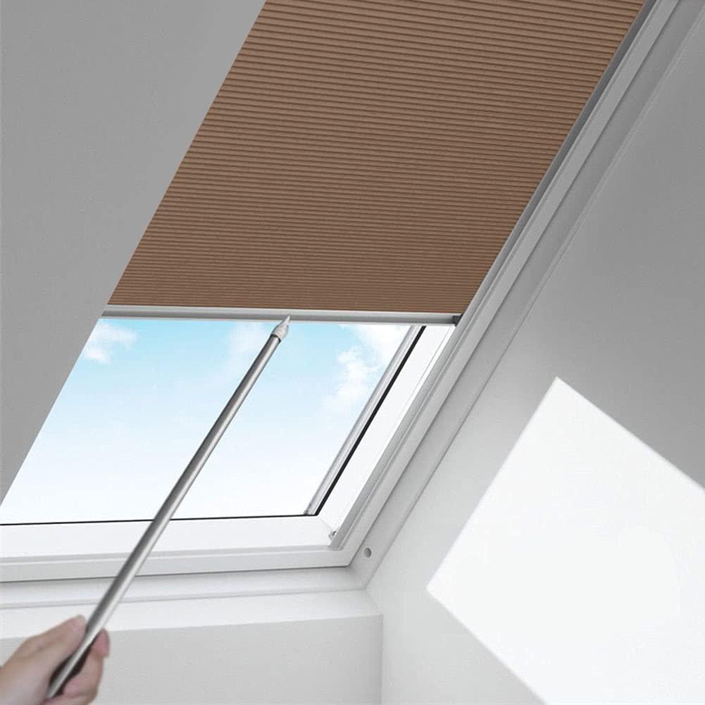 ZSHINE Full Blackout Manual Cellular Shades (skylight)