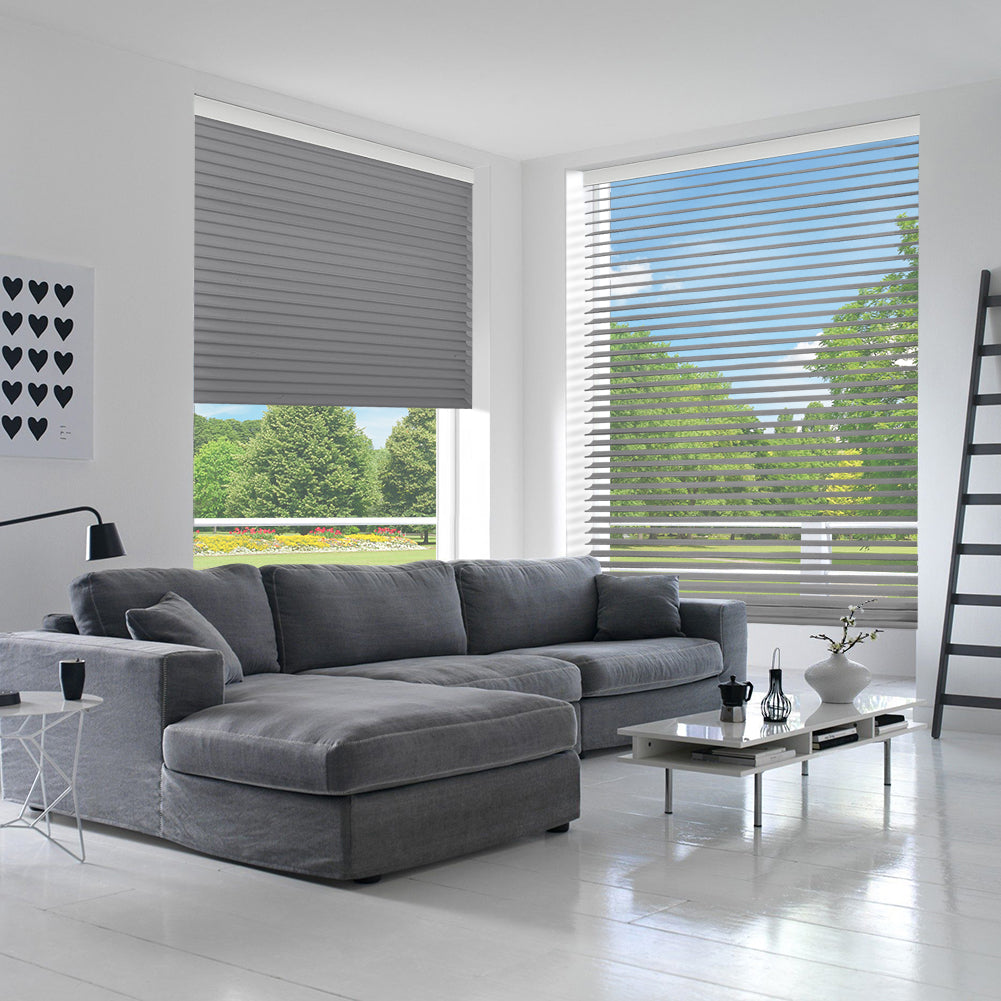 ZSHINE Motorized Light Filtering Shangri-la Sheer Shade
