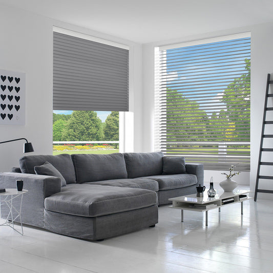 ZSHINE Motorized Light Filtering Shangri-la Sheer Shade