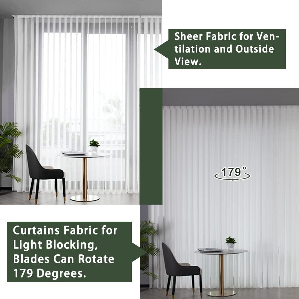 ZSHINE Motorized Vertical Blinds (Light Filtering) - ZSHINE - Smart Shining Your Life