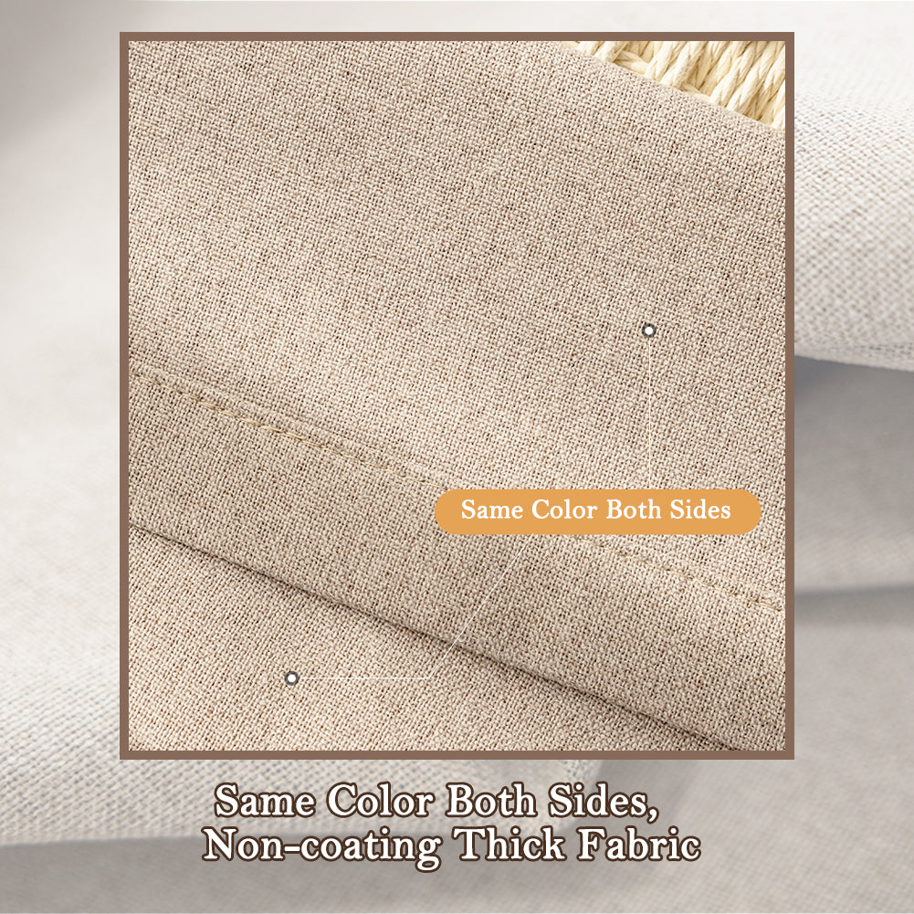 ZSHINE Full Blackout High Insulation Super Thick Elegant Drapes
