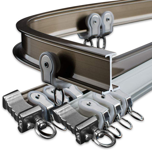 ZSHINE Heavy Flexible Curtain Single Track