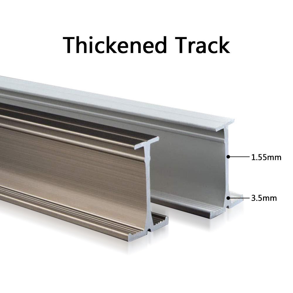 ZSHINE Heavy Flexible Curtain Single Track