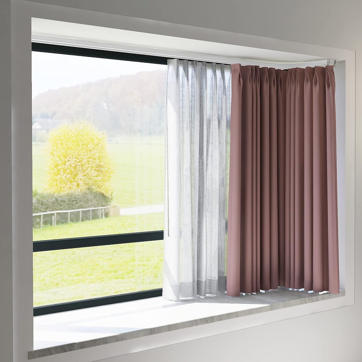 ZSHINE Heavy Flexible Curtain Tracks - ZSHINE - Smart Shining Your Life
