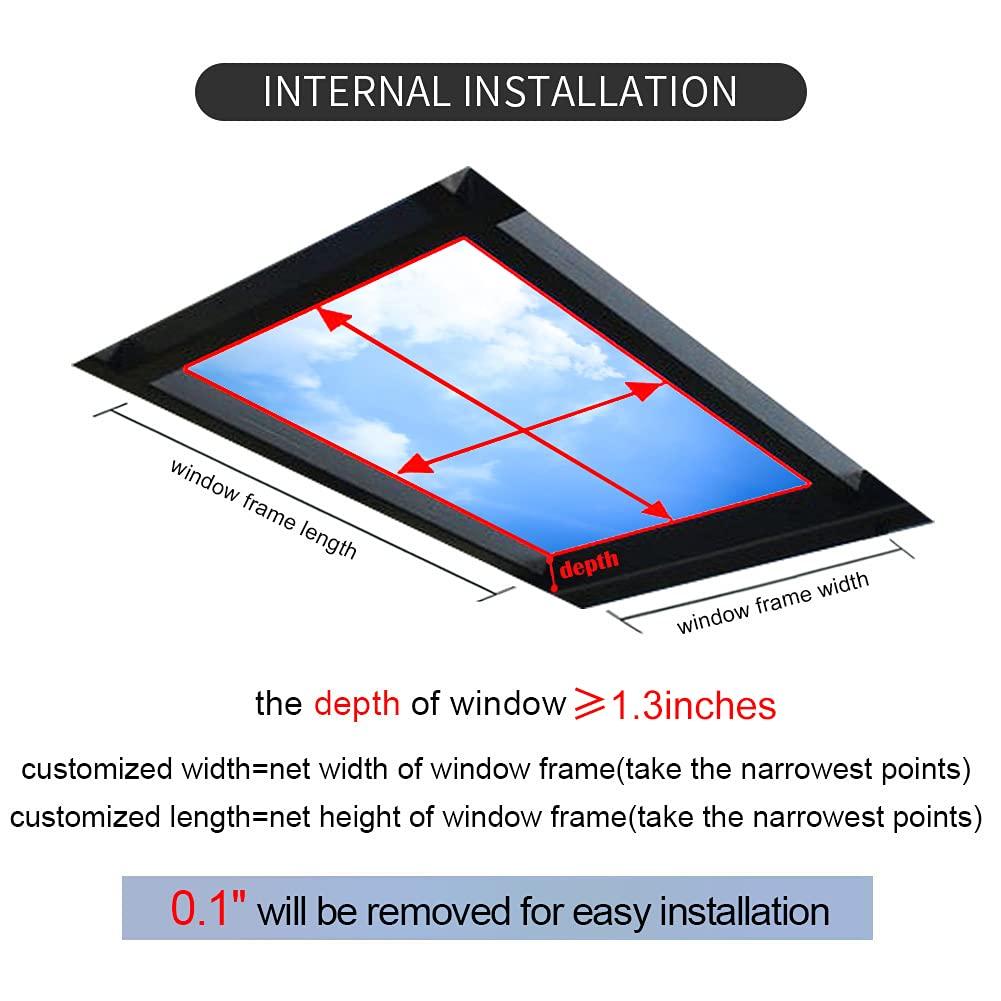 ZSHINE Full Blackout Manual Cellular Shades (skylight) - ZSHINE - Smart Shining Your Life