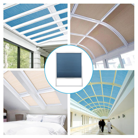 ZSHINE Full Blackout Manual Cellular Shades (skylight) - ZSHINE - Smart Shining Your Life