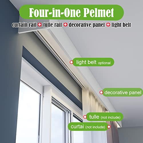 ZSHINE Double Rails Curtain Pelmet - ZSHINE - Smart Shining Your Life