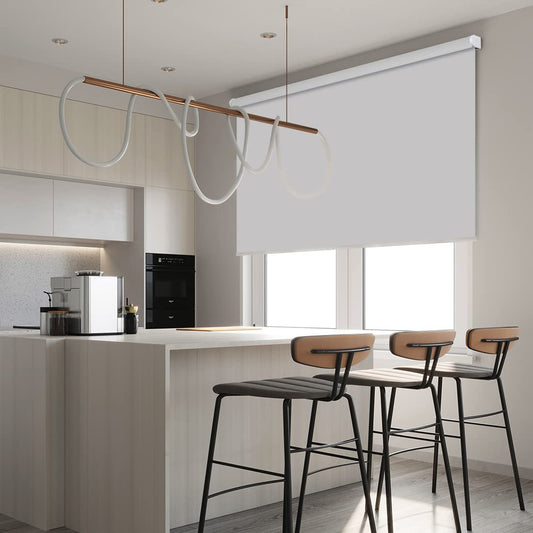 ZSHINE Motorized Full Blackout Roller Shades
