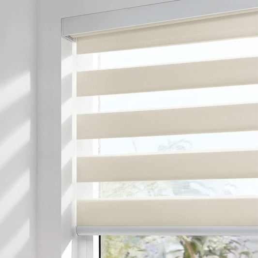 ZSHINE Manual Light Filtering Zebra Shades - ZSHINE - Smart Shining Your Life