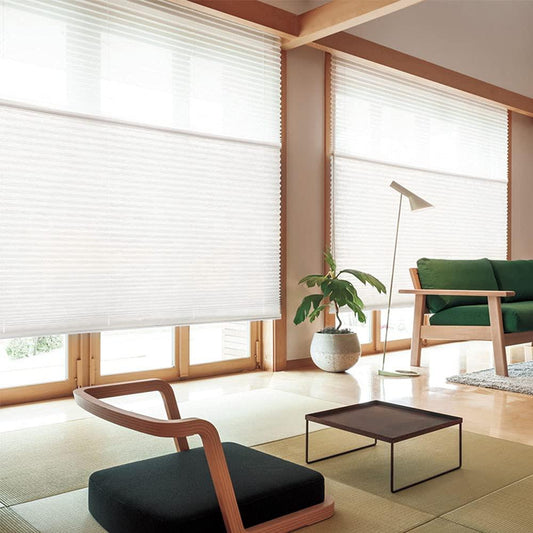 ZSHINE NON Blackout Manual Cellular Shades (Day and Night) - ZSHINE - Smart Shining Your Life