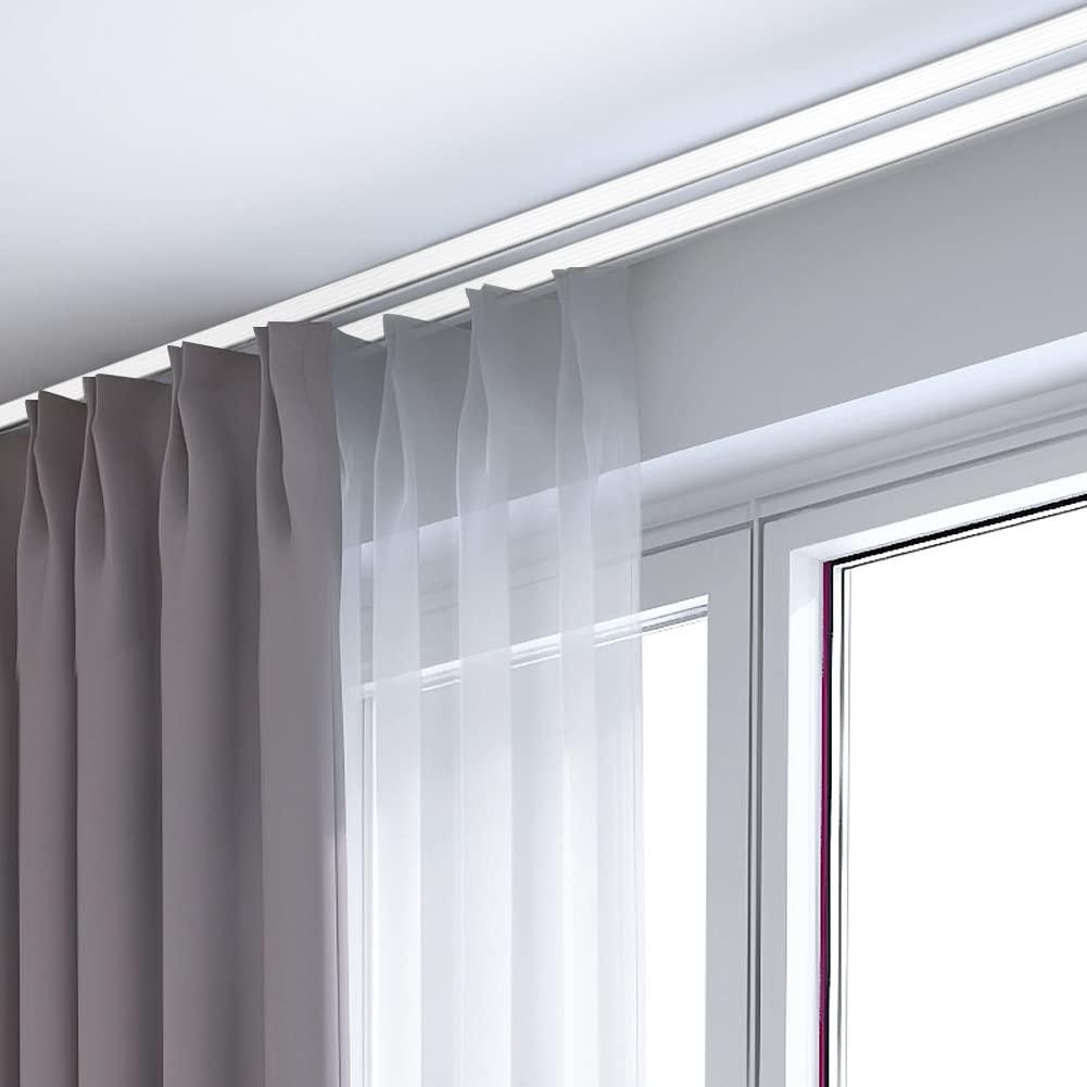 ZSHINE Heavy-Duty Curtain Double Tracks with Automatic Curtain Robot - ZSHINE - Smart Shining Your Life