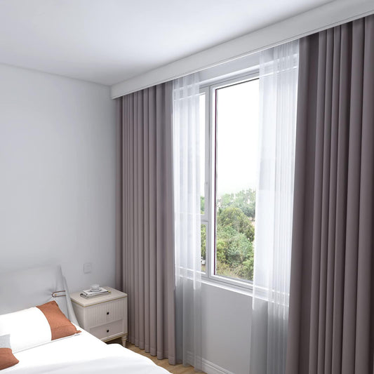 ZSHINE Double Eyelid Rails Curtain Pelmet - ZSHINE - Smart Shining Your Life