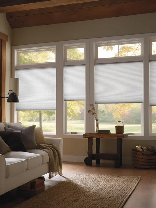 Maximize Comfort and Style with Day and Night Motorized Honeycomb Blinds