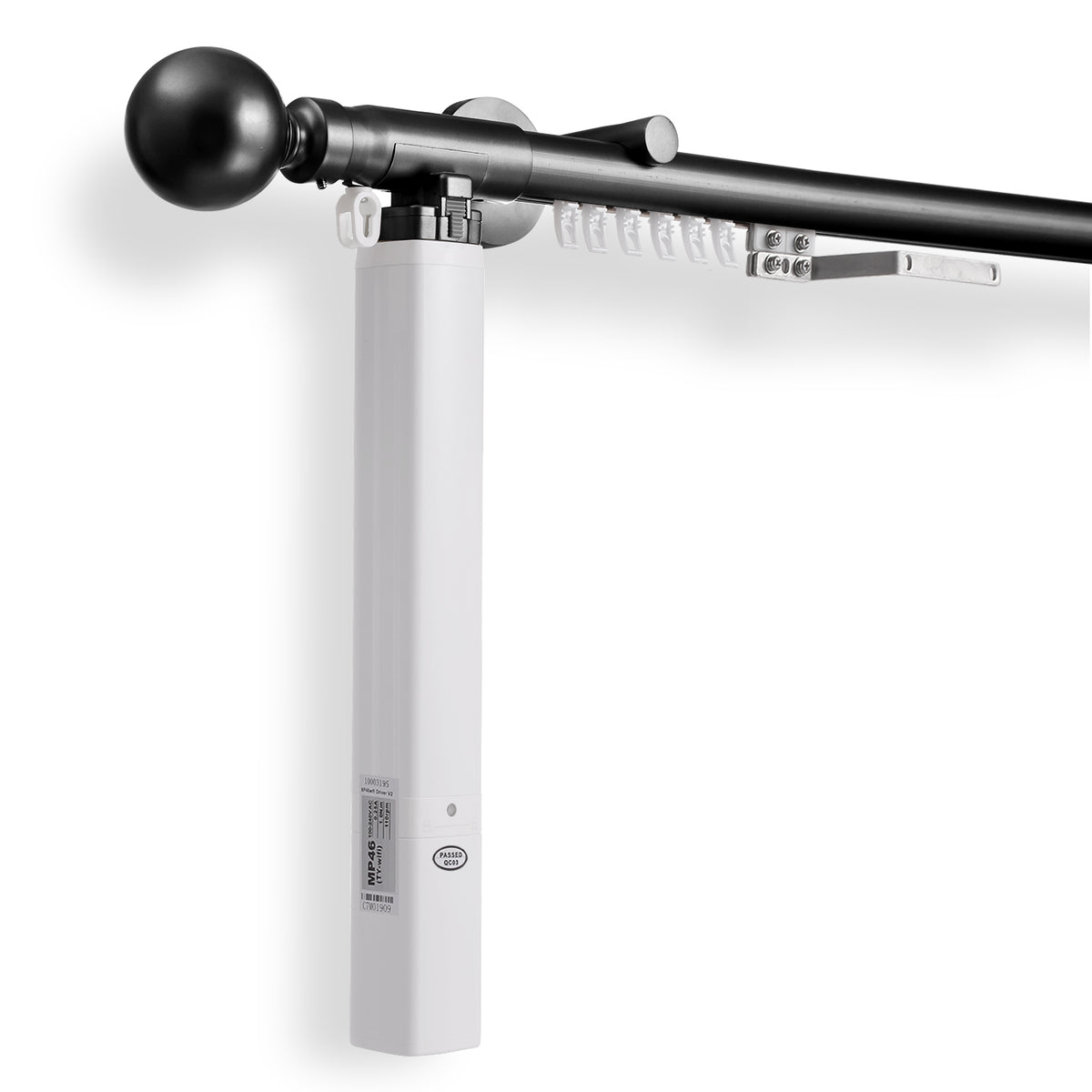 ZSHINE Motorized Cutain Sinlge Rod