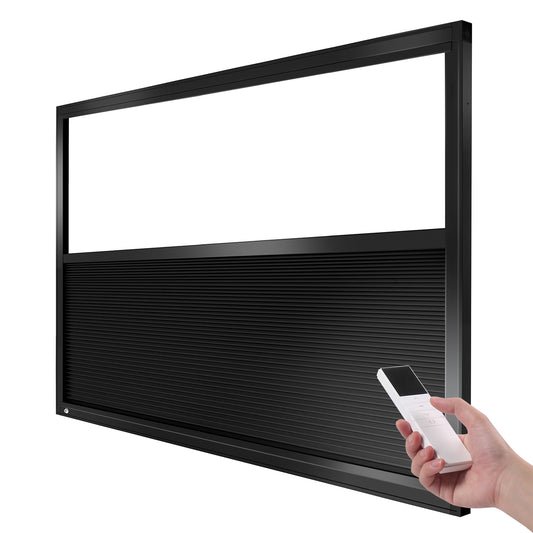 ZSHINE Smart Bottom Up Honeycomb WiFi Enabled Motorized Blackout Cellular Window Blinds