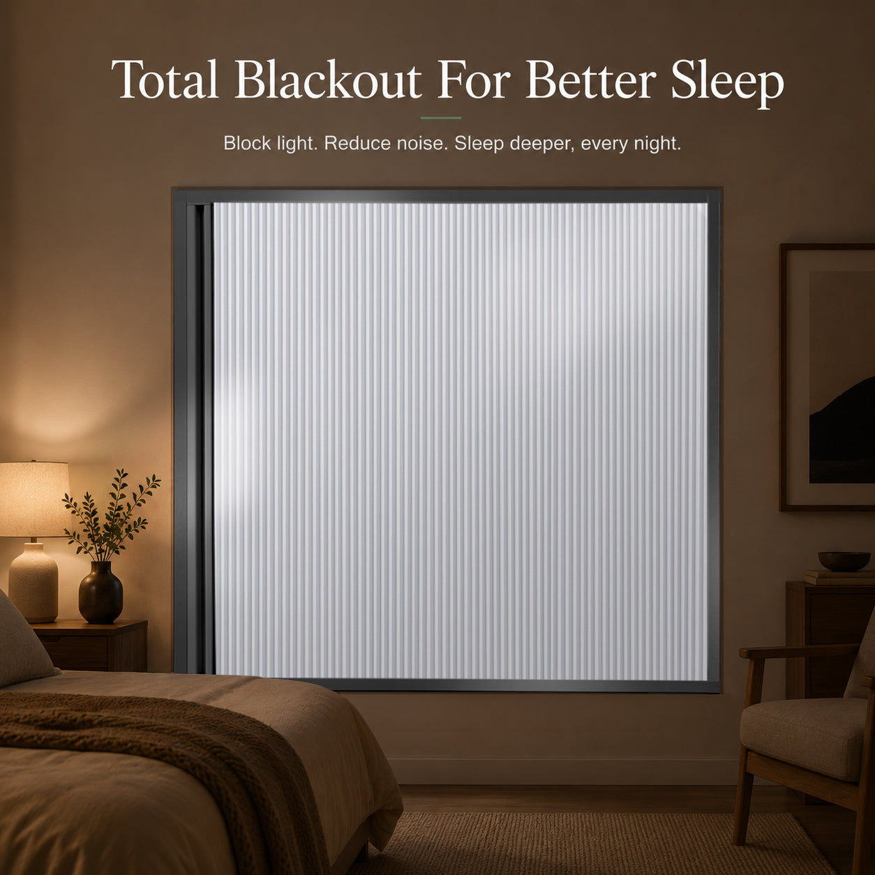 ZSHINE Ture Blackout No-Gap Avoid Heat Cellular Honeycomb Shades