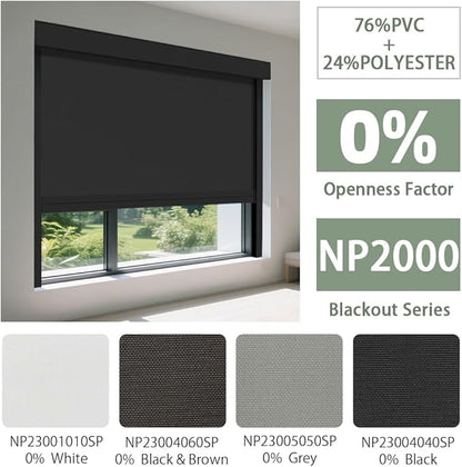 Zshine Indoor Windproof Roller Blinds Adjustable Energy Efficient Durable Privacy Protection