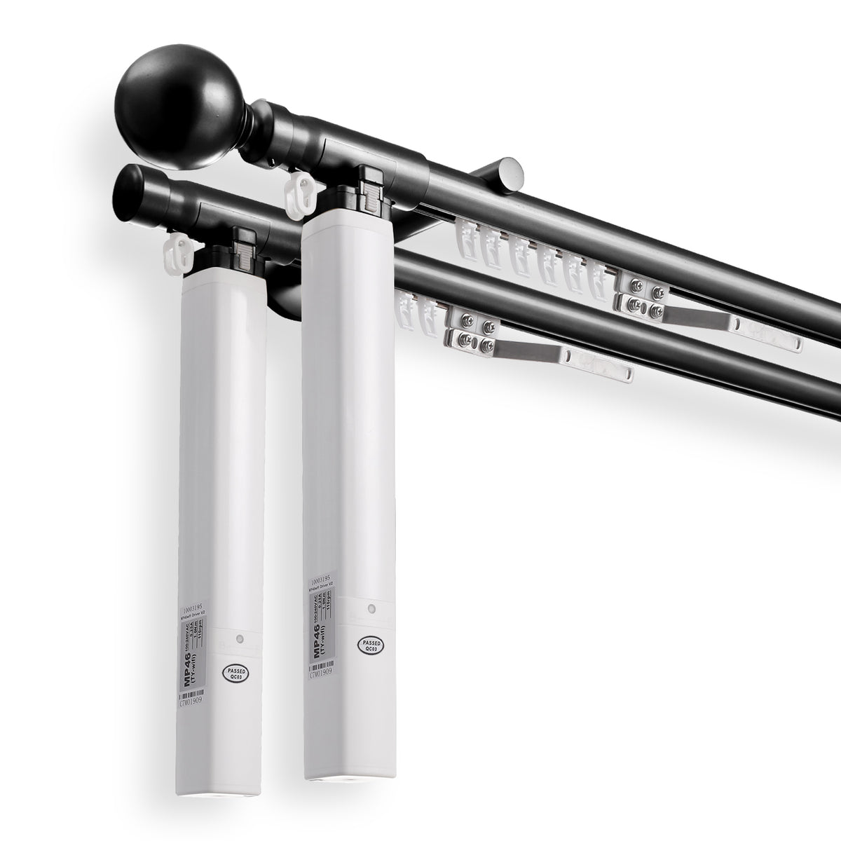 ZSHINE Motorized Cutain Dual Rod