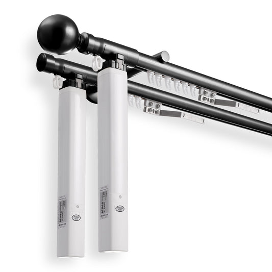 ZSHINE Motorized Cutain Dual Rod