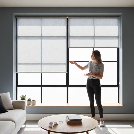 ZSHINE Motorized Solar Shades