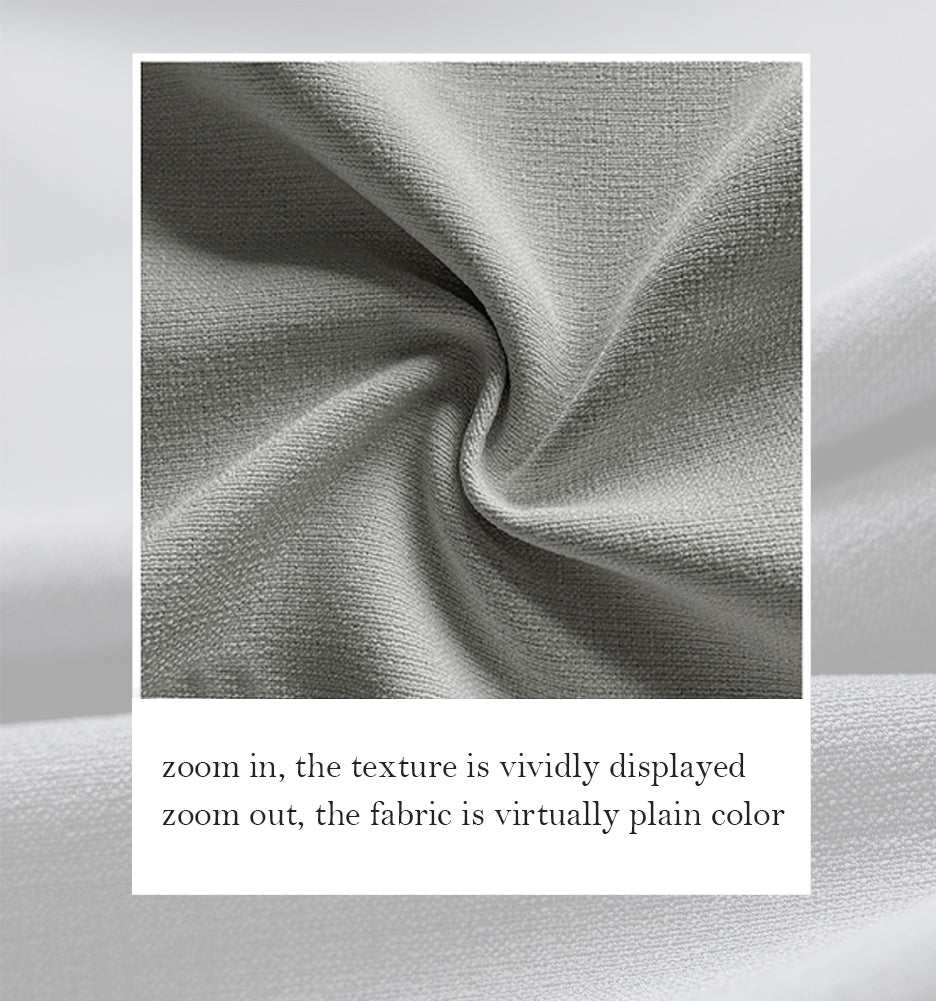 ZSHINE Super Soft Plain Color Drapes Elegant Curtains