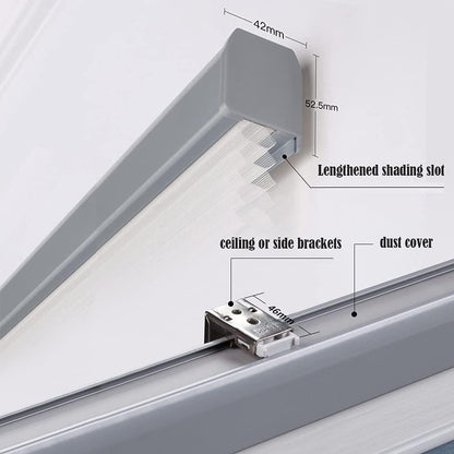 ZSHINE Full Blackout Manual Cellular Shades (Day and Night) - ZSHINE - Smart Shining Your Life