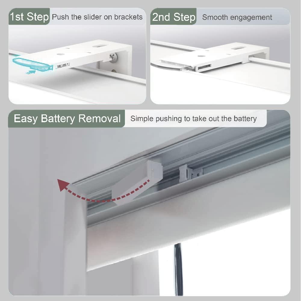 ZSHINE Removable Battery Roller Shades - ZSHINE - Smart Shining Your Life